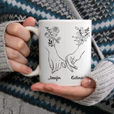 Bestie BFF Tasse personnalisée personnalisée – Il n'y a pas de meilleure sœur que vous